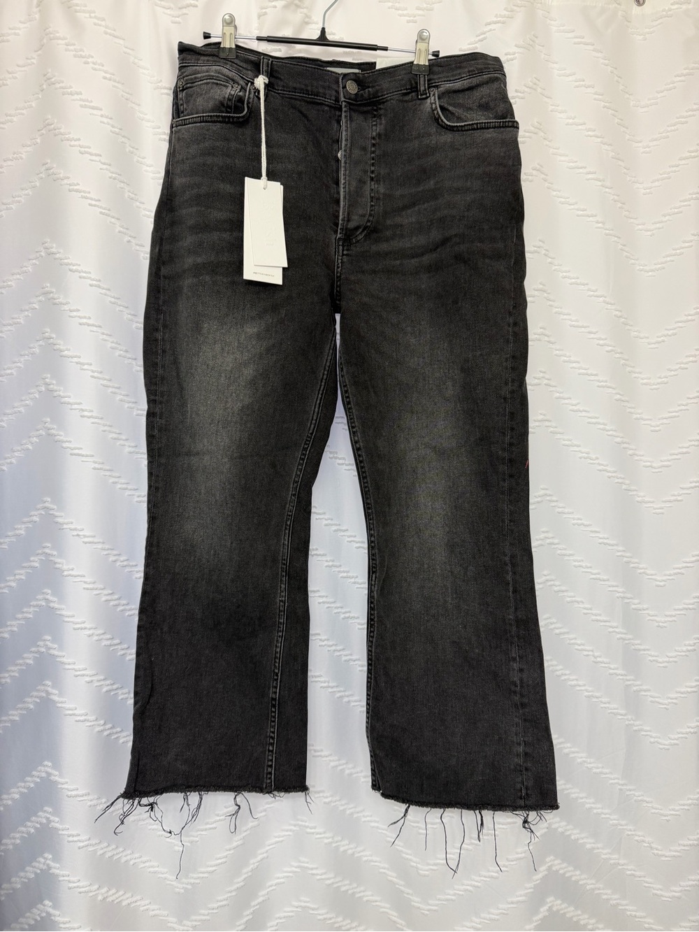Boyish Black Washed Bootcut Jeans